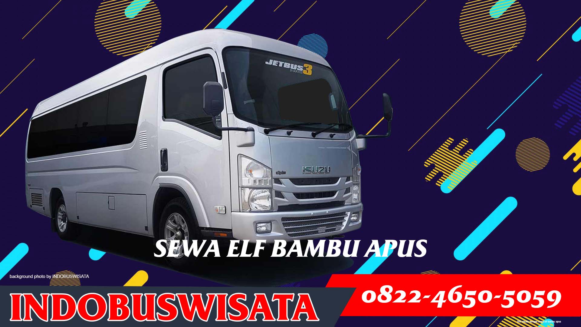 005 Wisata Dengan Sewa Elf Bambu Apus - Exterior 2026 - Indobuswisata